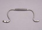 Midnight Grid -S925 Sterling Silver Bracelet