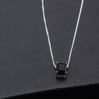 Black Zircon Necklace