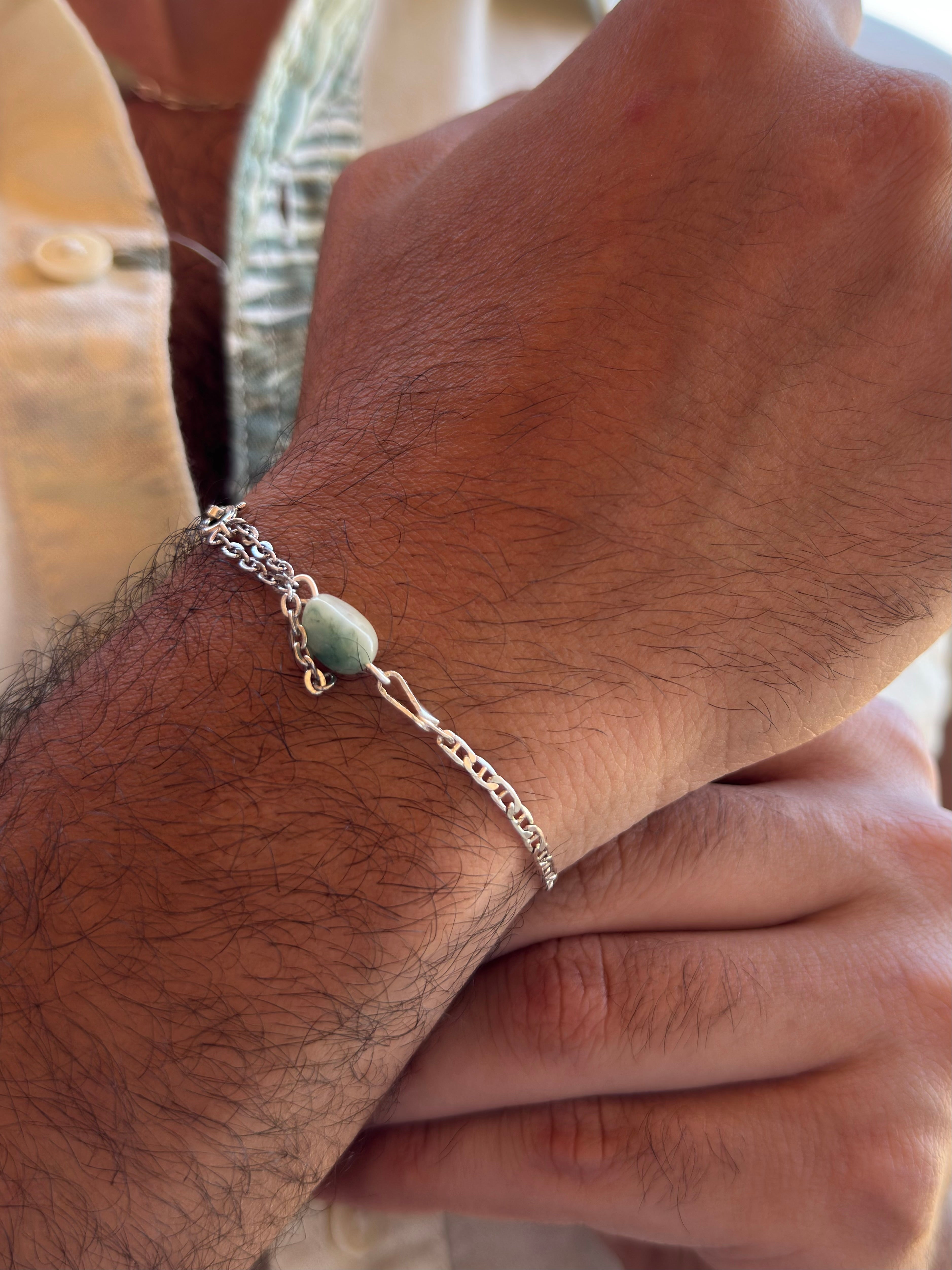 Aqua Soul Bracelet - S925 Sterling Silver