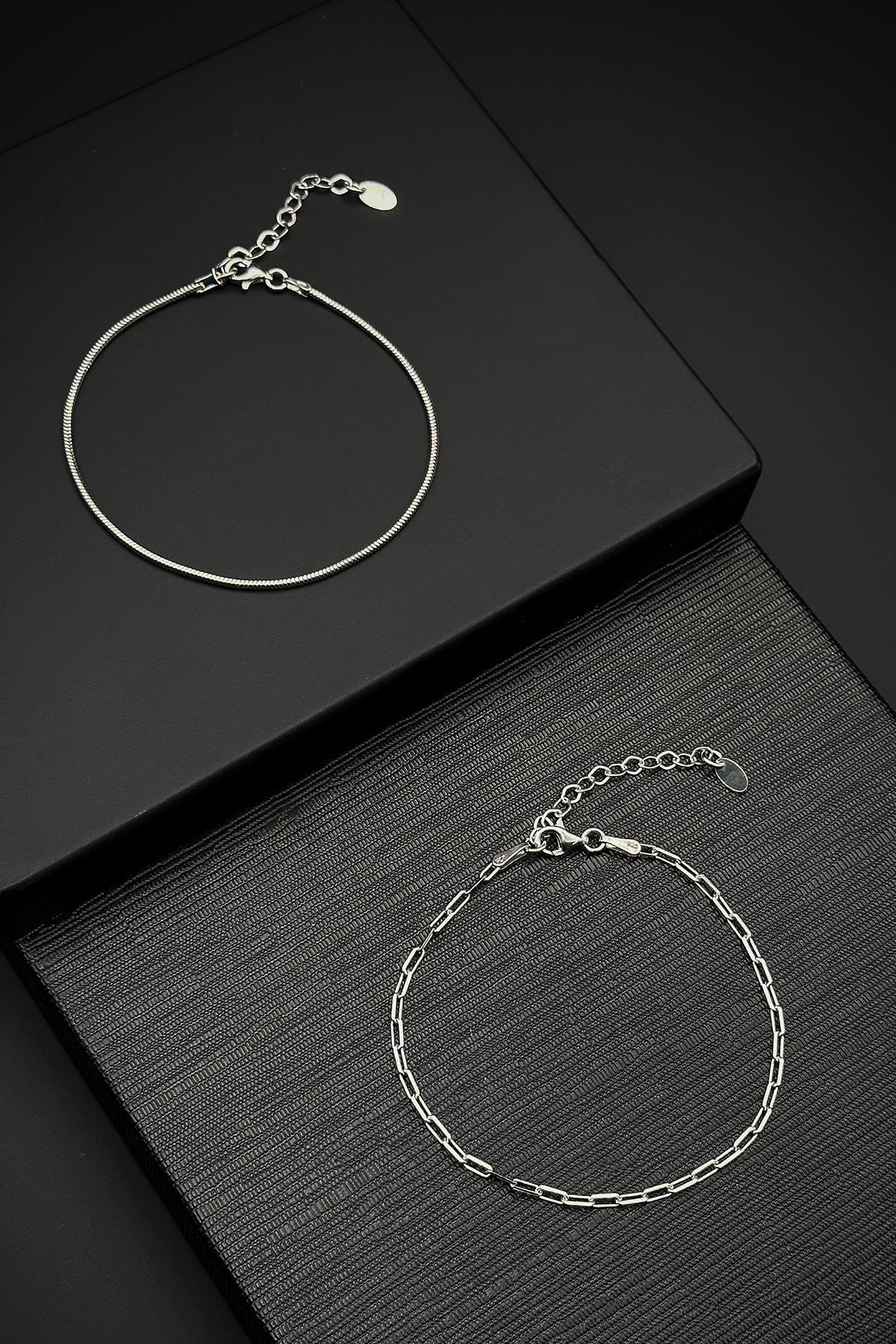 The Link & Flow Bracelets - S925 Sterling Silver