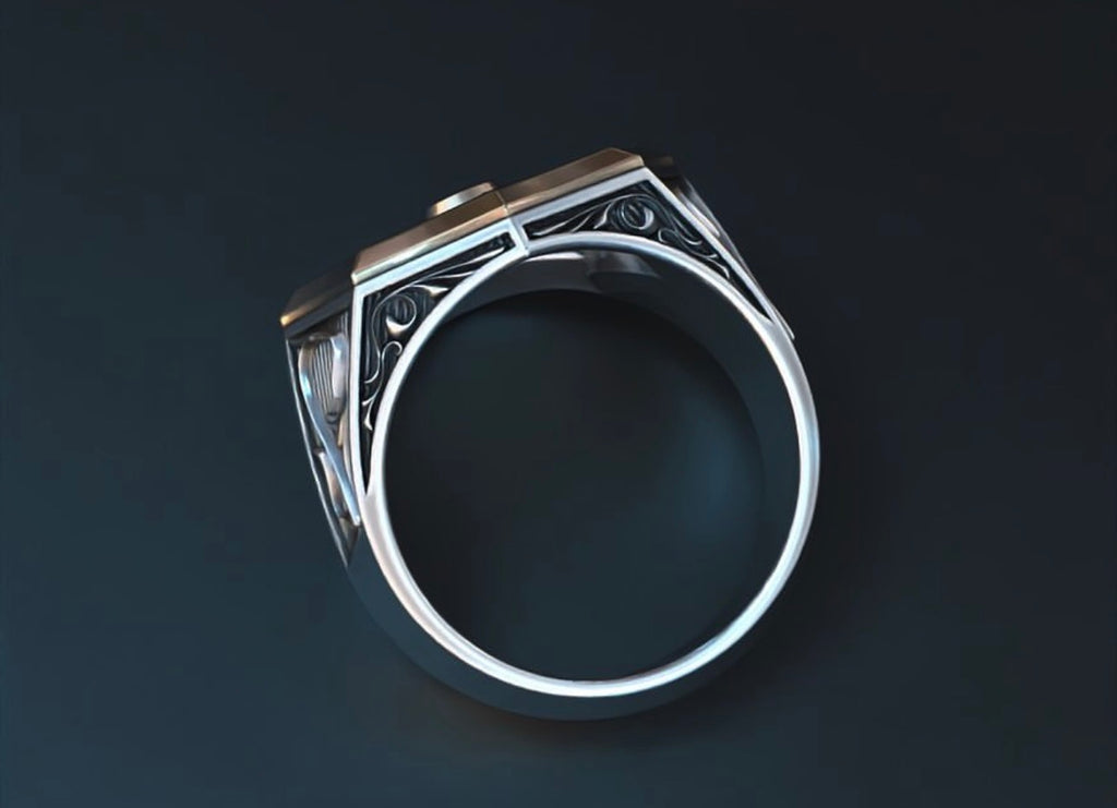 ROYAL CREST RING - Sterling Silver 925