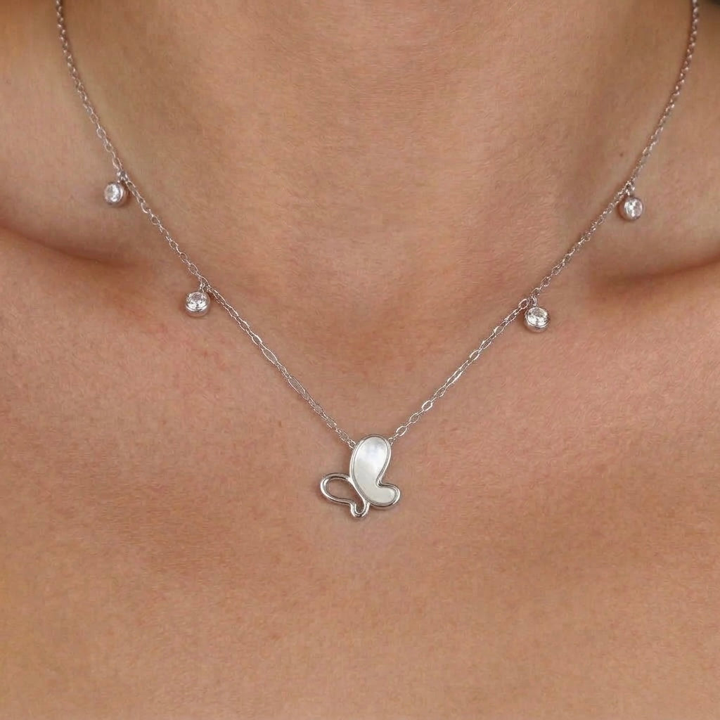 Mariposa Shimmer Necklace