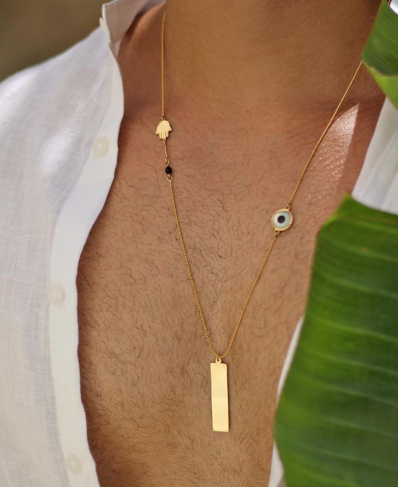 All eyes on you Necklace Gold plated 24K