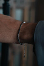 Black Tennis Bracelet 2mm