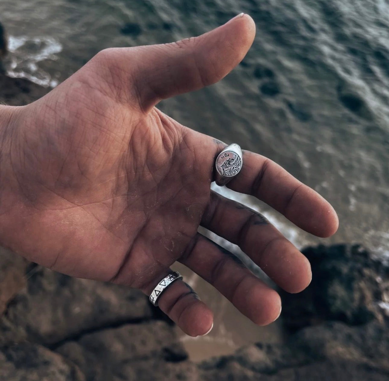 Sunset Ring - S925 Sterling Silver