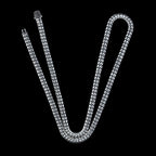 Popcorn Chain-Pure Sterling Silver 925s-(72cm-8mm)