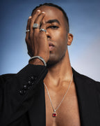 Ember Square Necklace