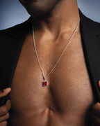 Ember Square Necklace