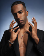 Ember Square Necklace