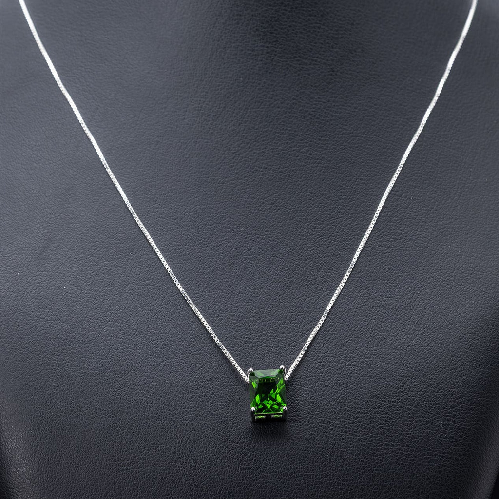 Green Emerald Necklace