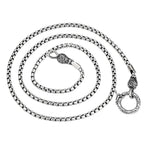 Ivy Pattern Clasp Box Necklace