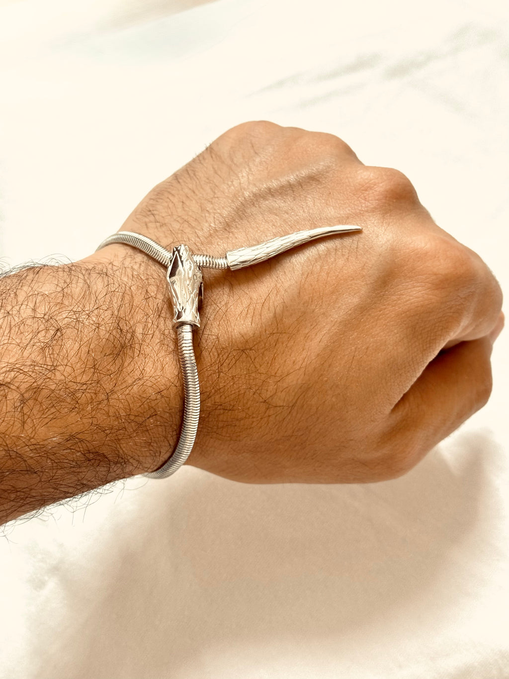 Venom Loop Bracelet- S925 Sterling Silver