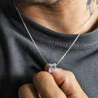 White Zircon Necklace