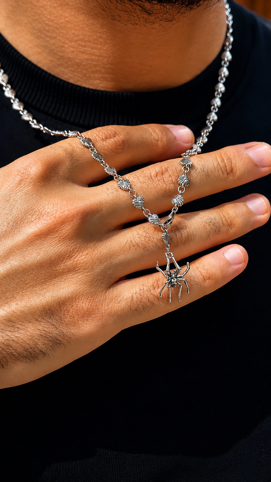 Spider Arctic Chain - S925 Sterling Silver