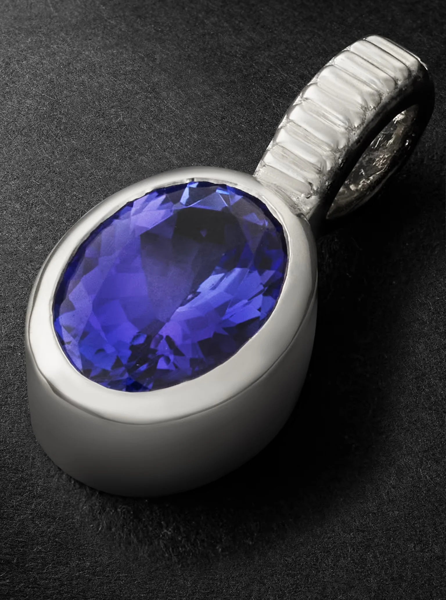 Amethyst Oval Pendant