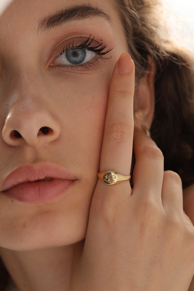 Eye Of Horus Signet Ring