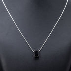 Black Zircon Necklace