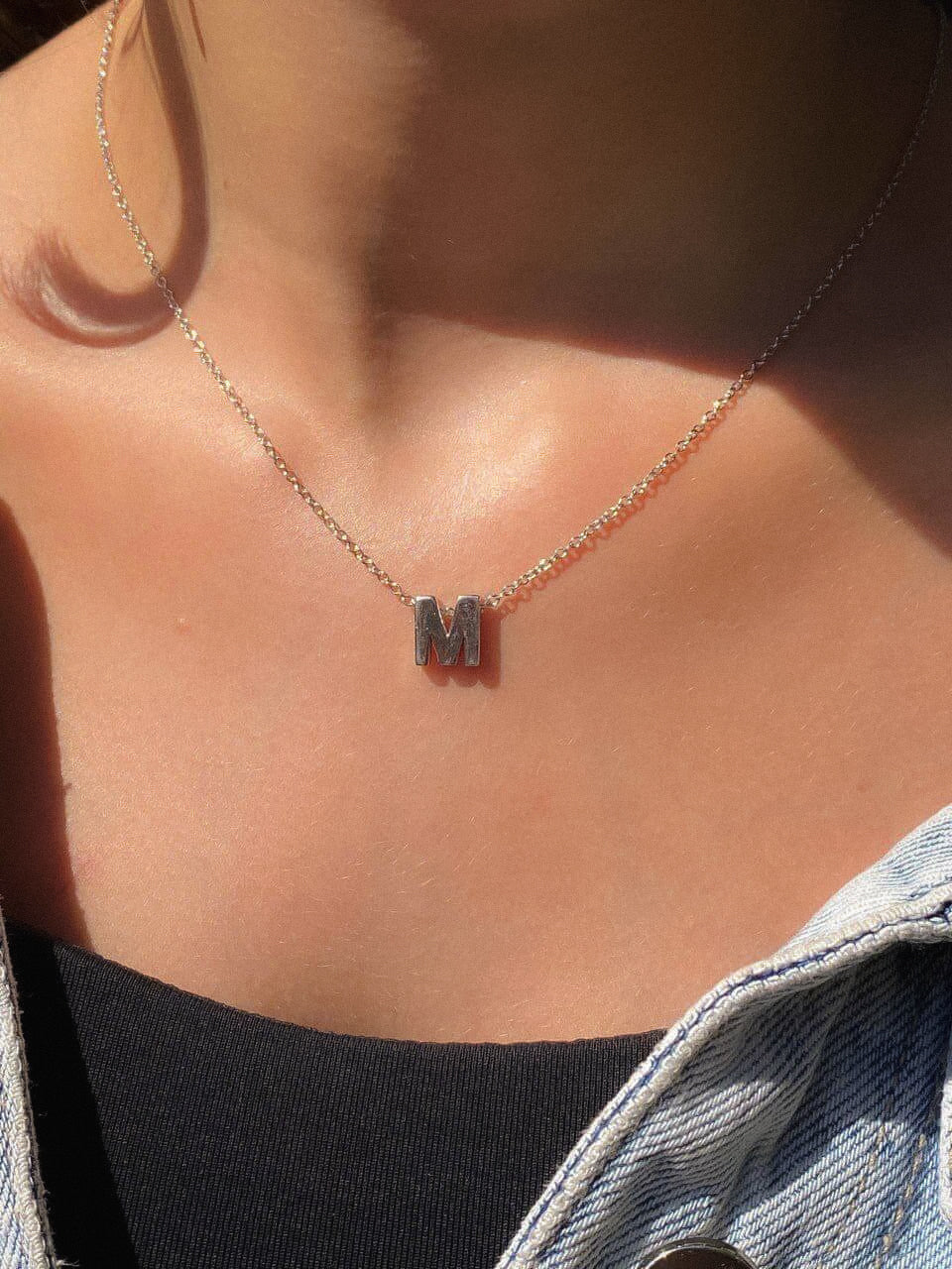 Sila Monogram Necklace