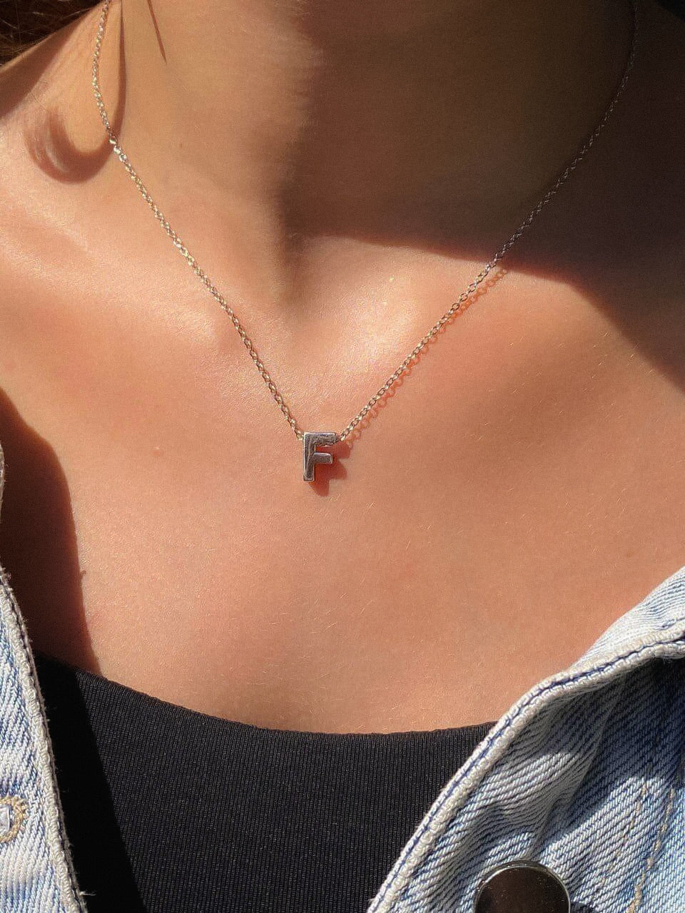 Sila Monogram Necklace