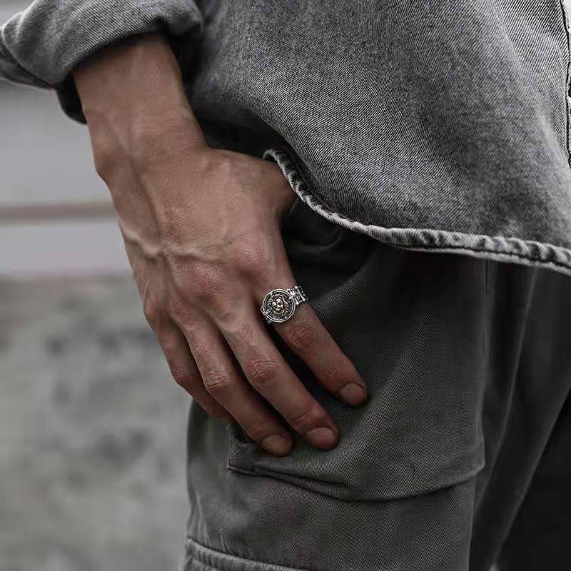 Golden King Ring - S925 Sterling Silver