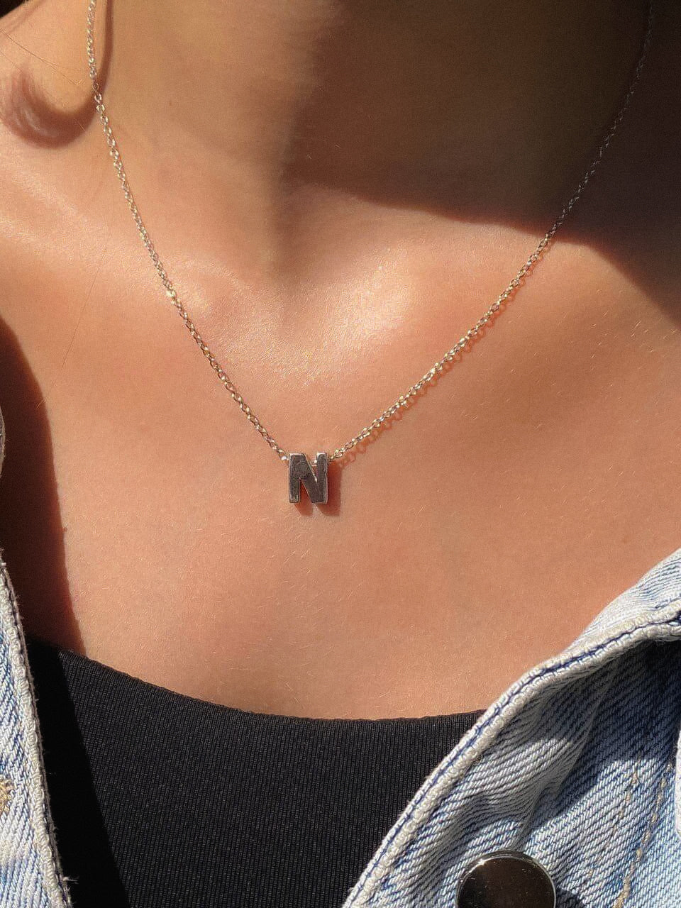 Sila Monogram Necklace