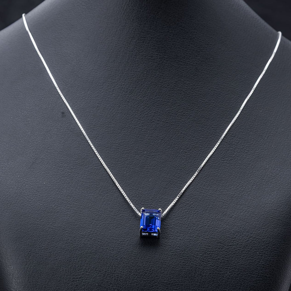 Blue Sapphire Necklace