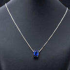 Blue Sapphire Necklace