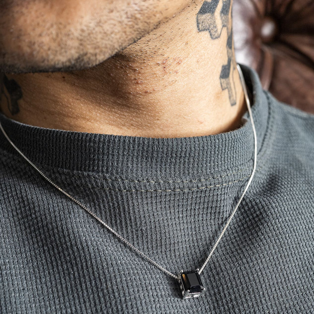 Black Zircon Necklace