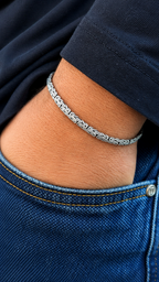 Imperial Byzantine Bracelet in Sterling Silver 925s