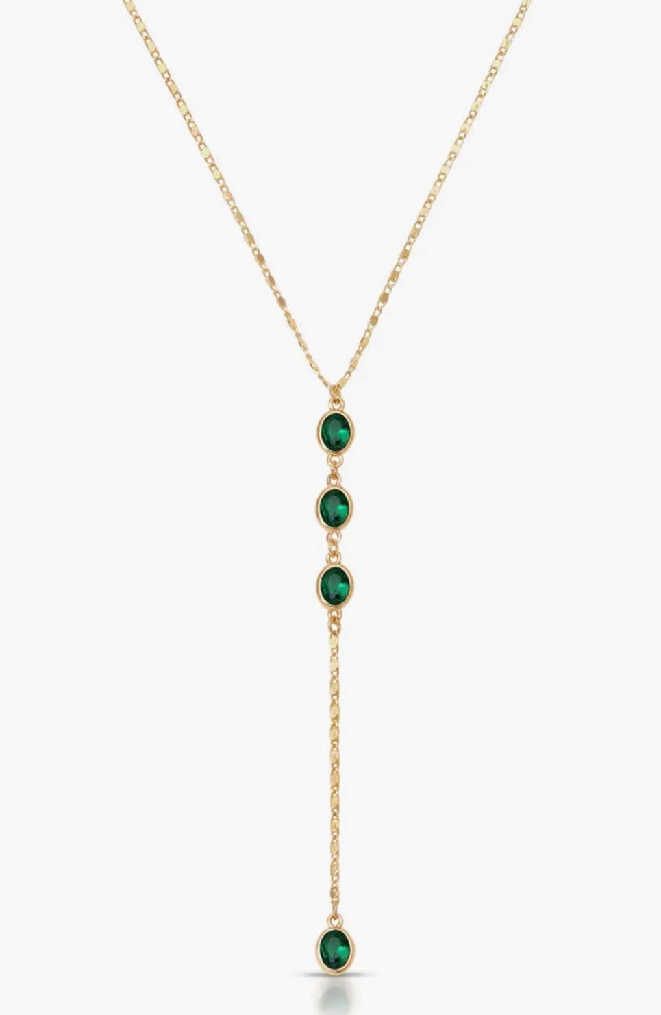 Sparkle Dip Y-Necklace