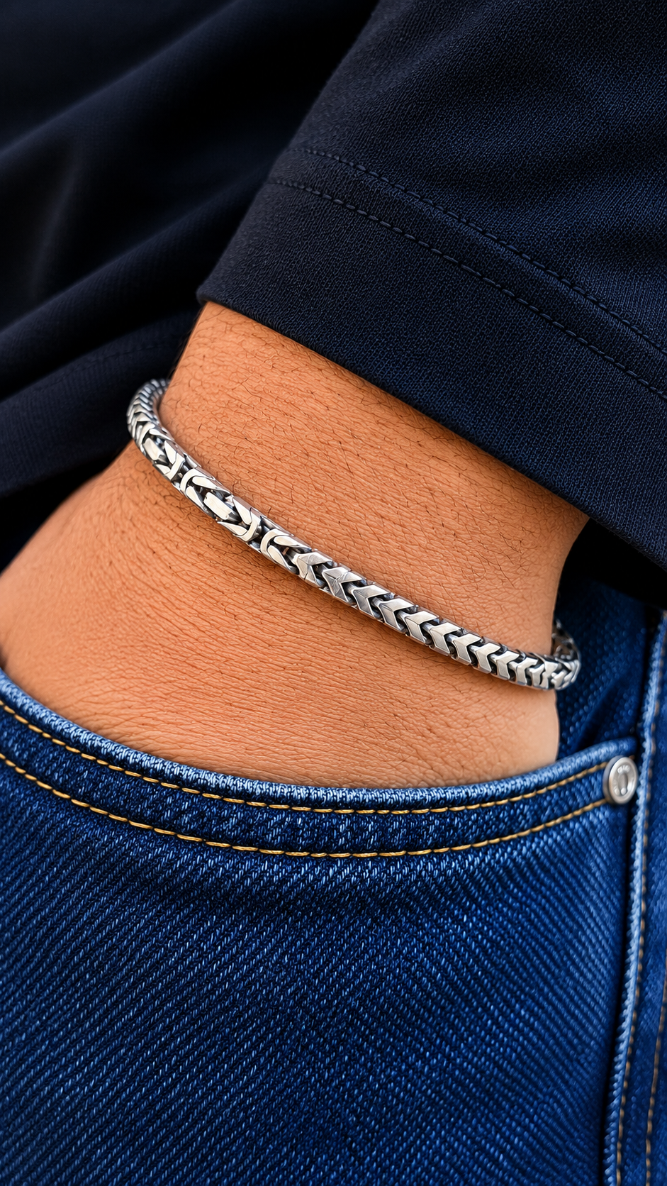 Mixed King & Arrows Bracelet