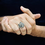 Cobra Skull Ring - S925 Sterling Silver