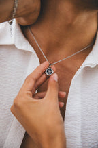 Astra Necklace, Silver