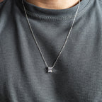 White Zircon Necklace