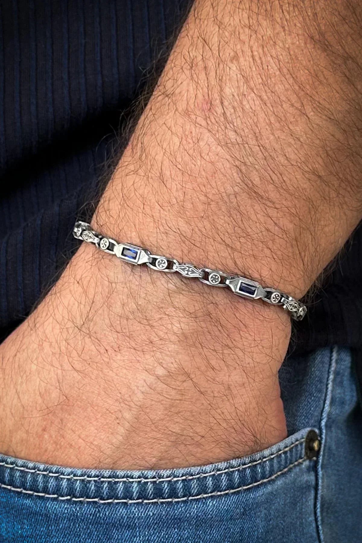 Zenith Blue sapphire Bracelet