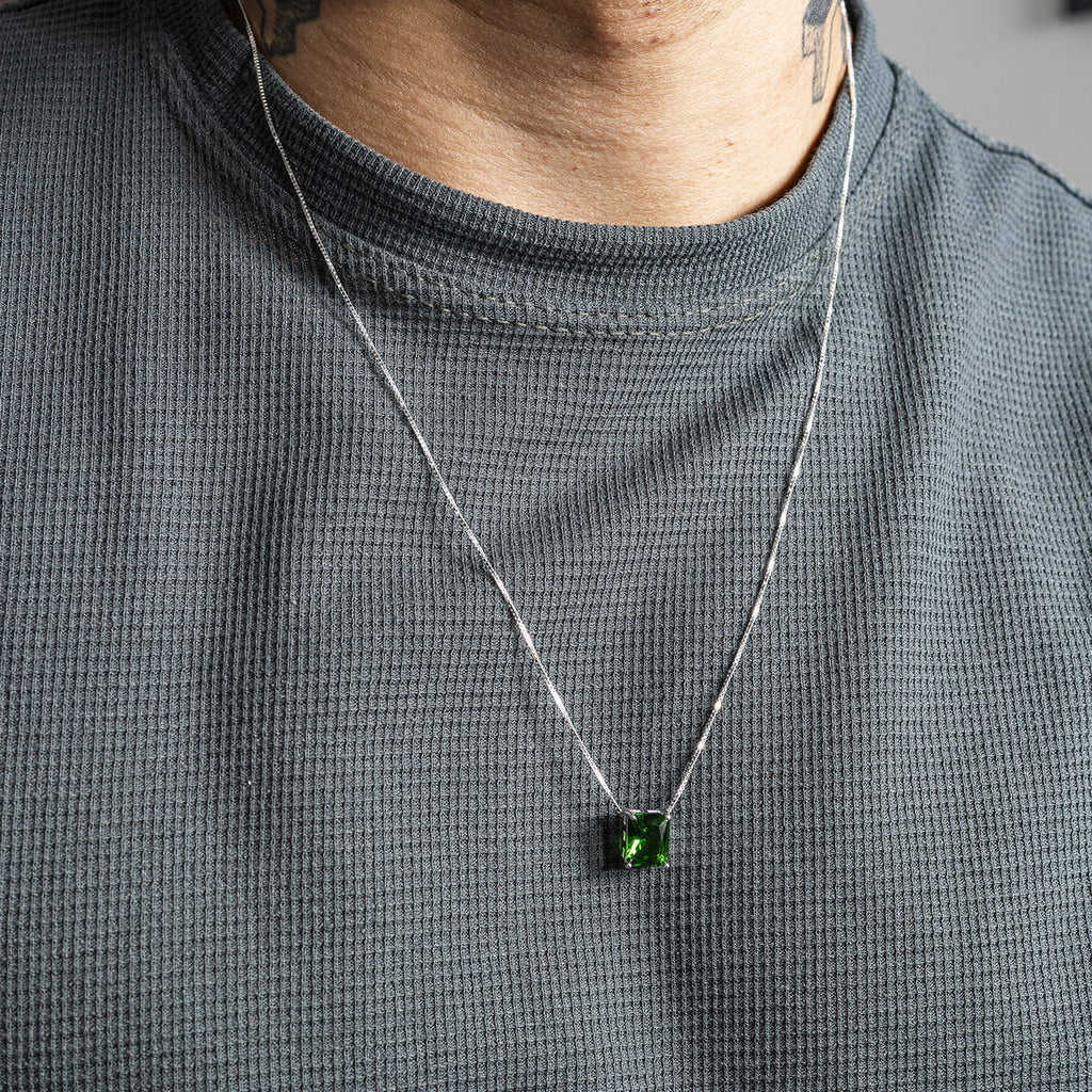 Green Emerald Necklace