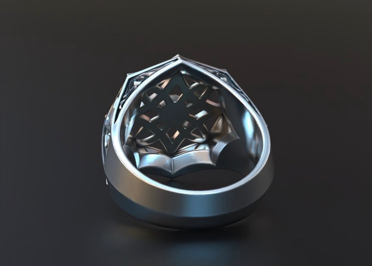 ROYAL CREST RING - Sterling Silver 925