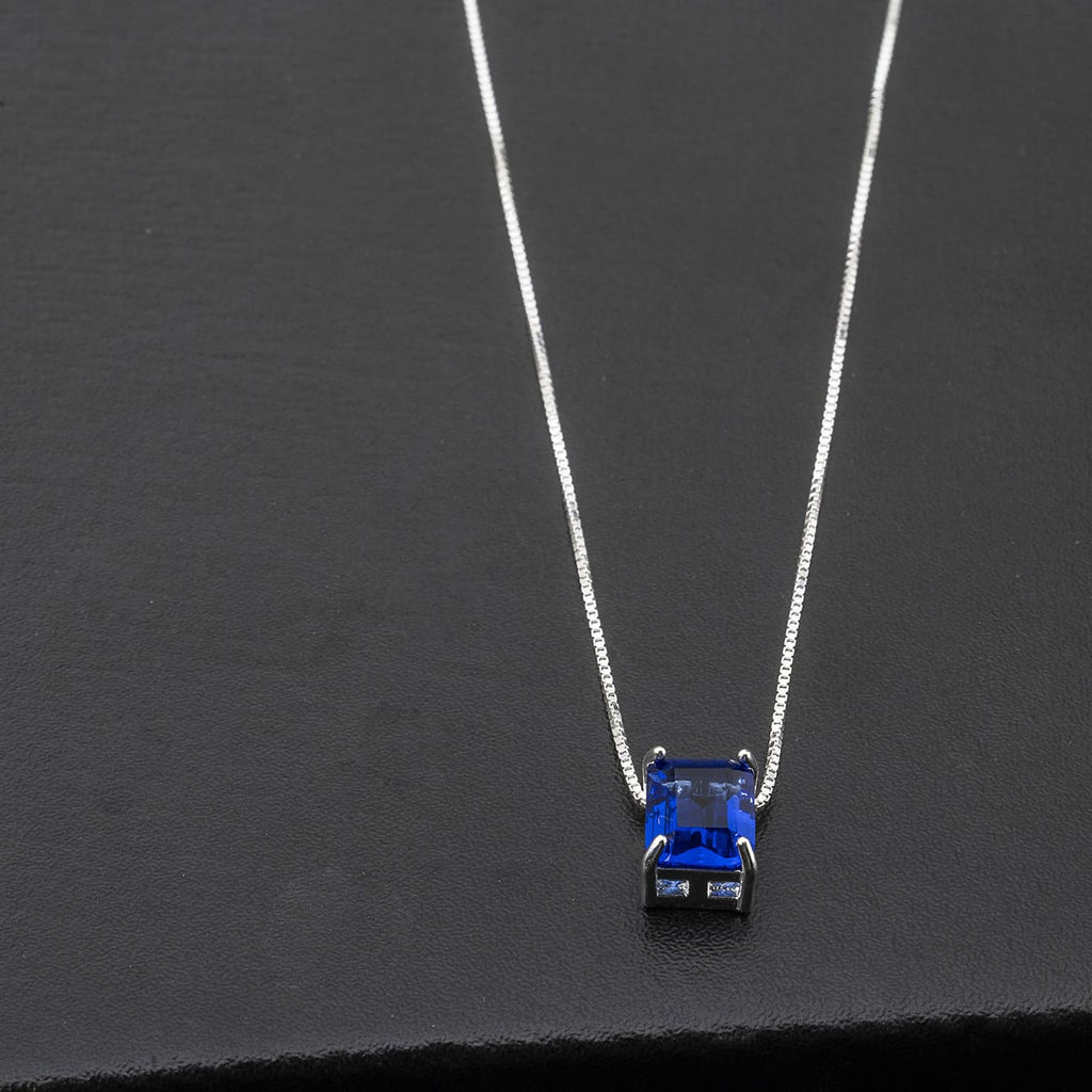 Blue Sapphire Necklace