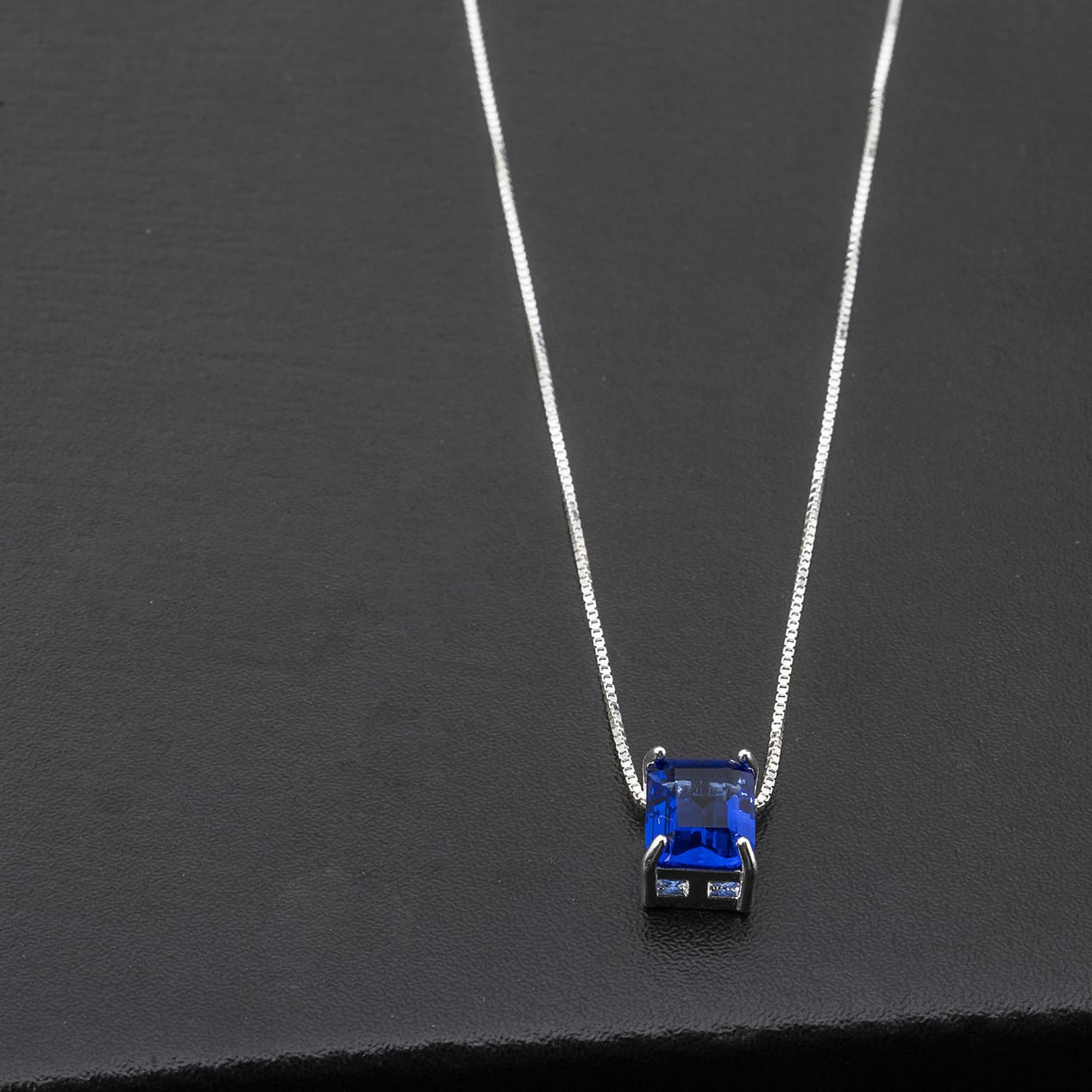 Blue Sapphire Necklace
