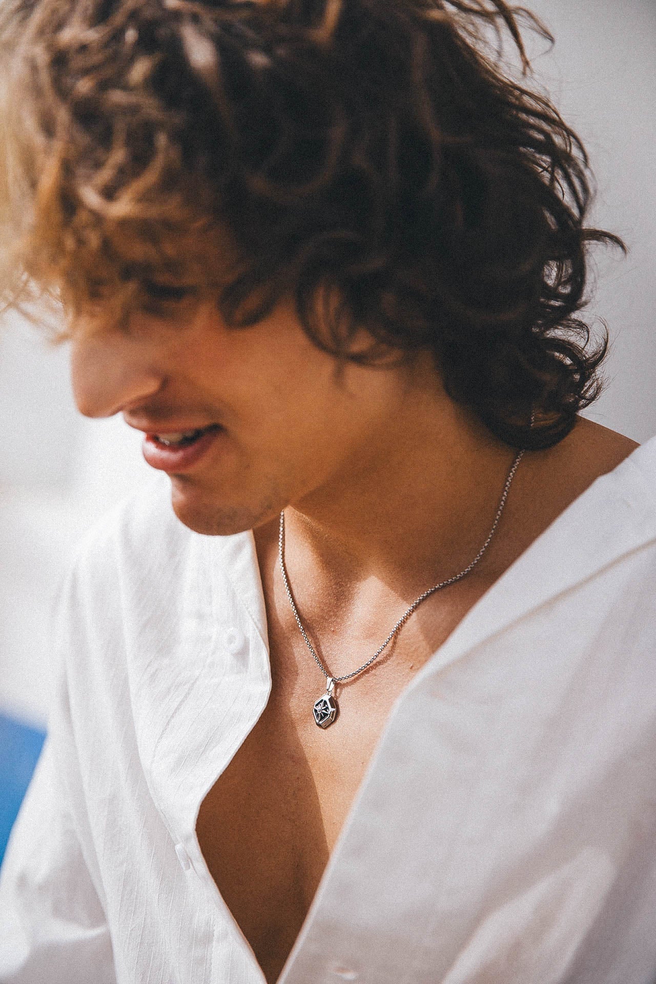 Astra Necklace, Silver