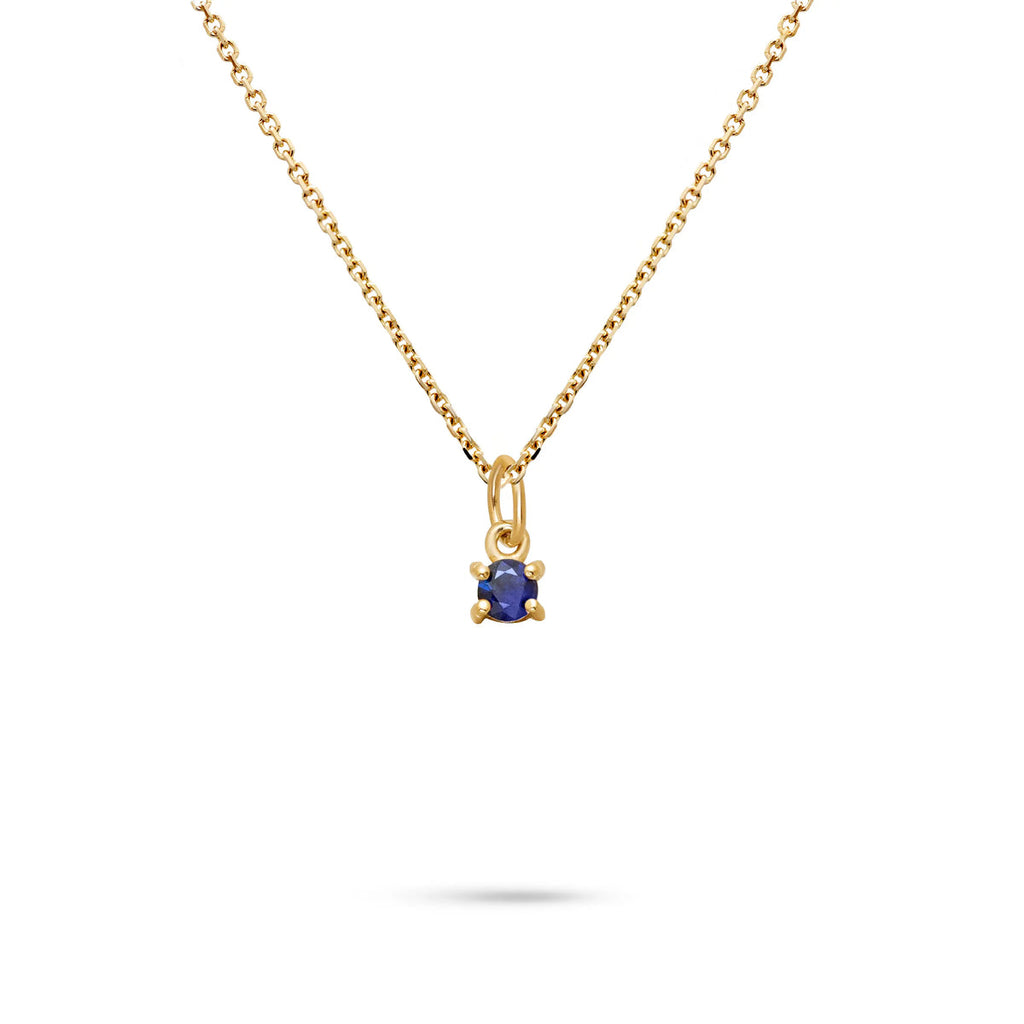 Blue Sapphire Promise NECKLACE