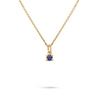 Blue Sapphire Promise NECKLACE