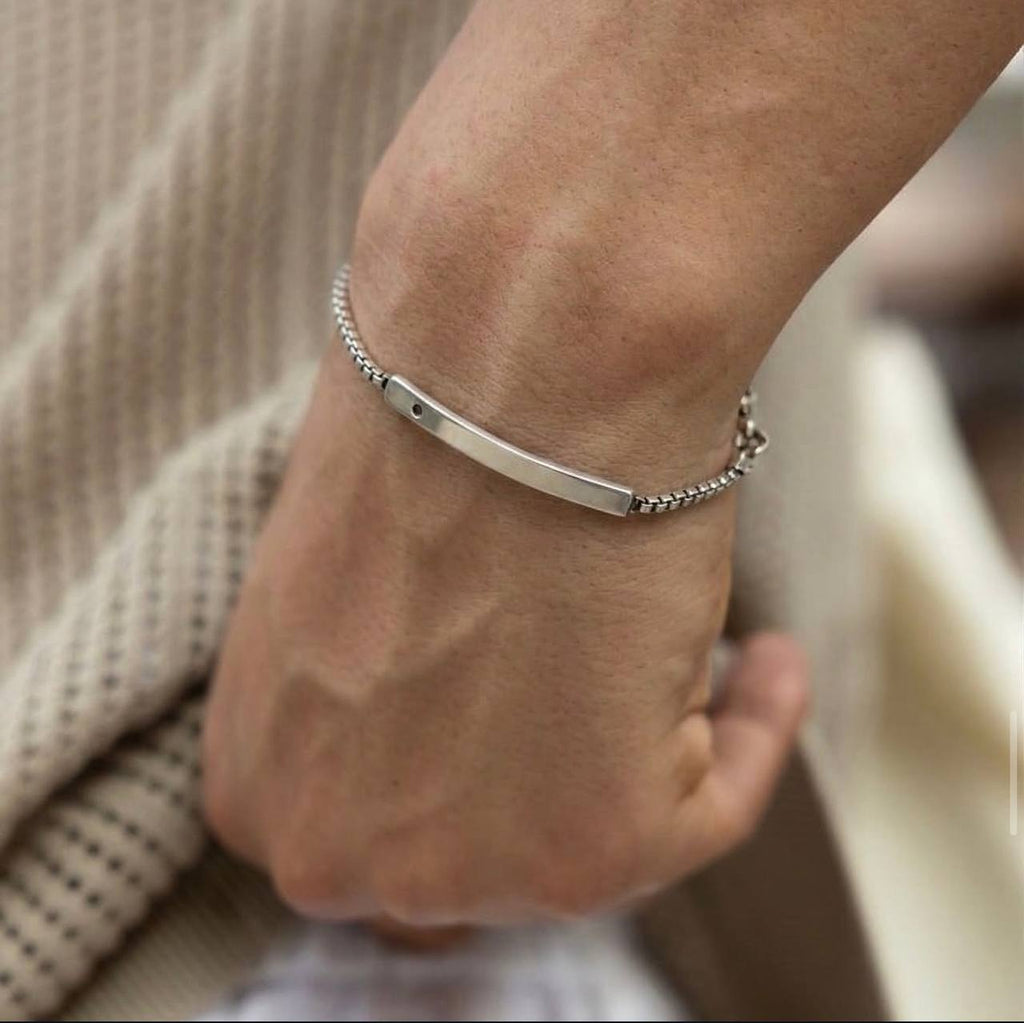 Pure Bar -S925 Sterling Silver Bracelet