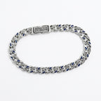 Azure Link Bracelet in Sterling Silver 925s