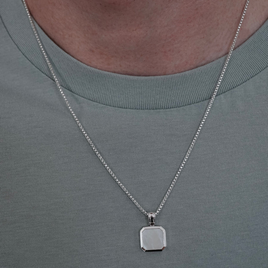 Pearl Square Pendant