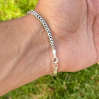 Elegance Arrow Bracelet in Sterling Silver 925s-(20cm - 2mm)