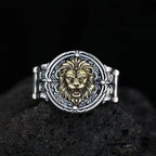 Golden King Ring - S925 Sterling Silver