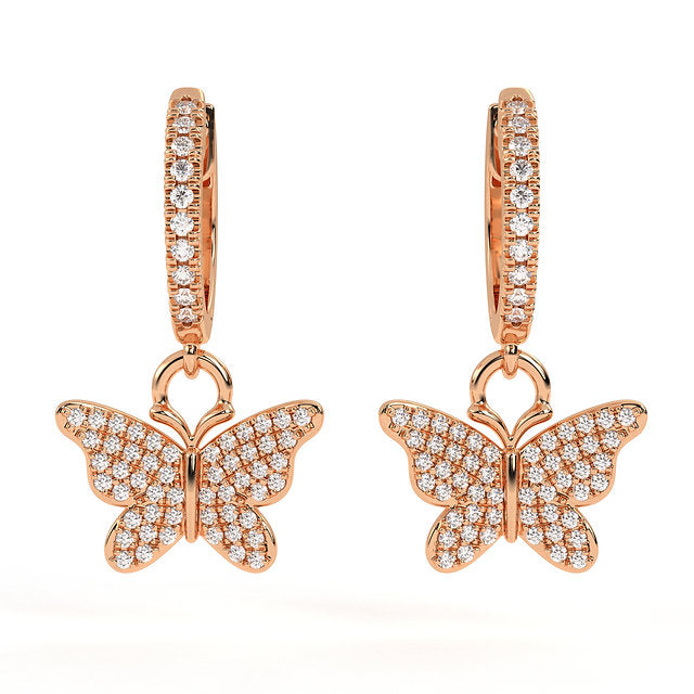 Nova Earrings In Rose Gold