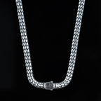 Popcorn Chain-Pure Sterling Silver 925s-(72cm-8mm)