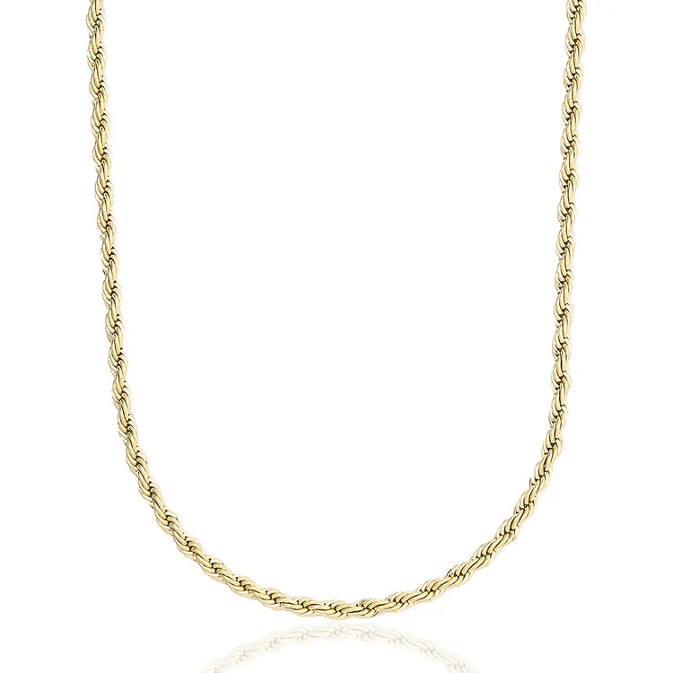 Robe Chain - S925 Sterling Silver Gold Plated